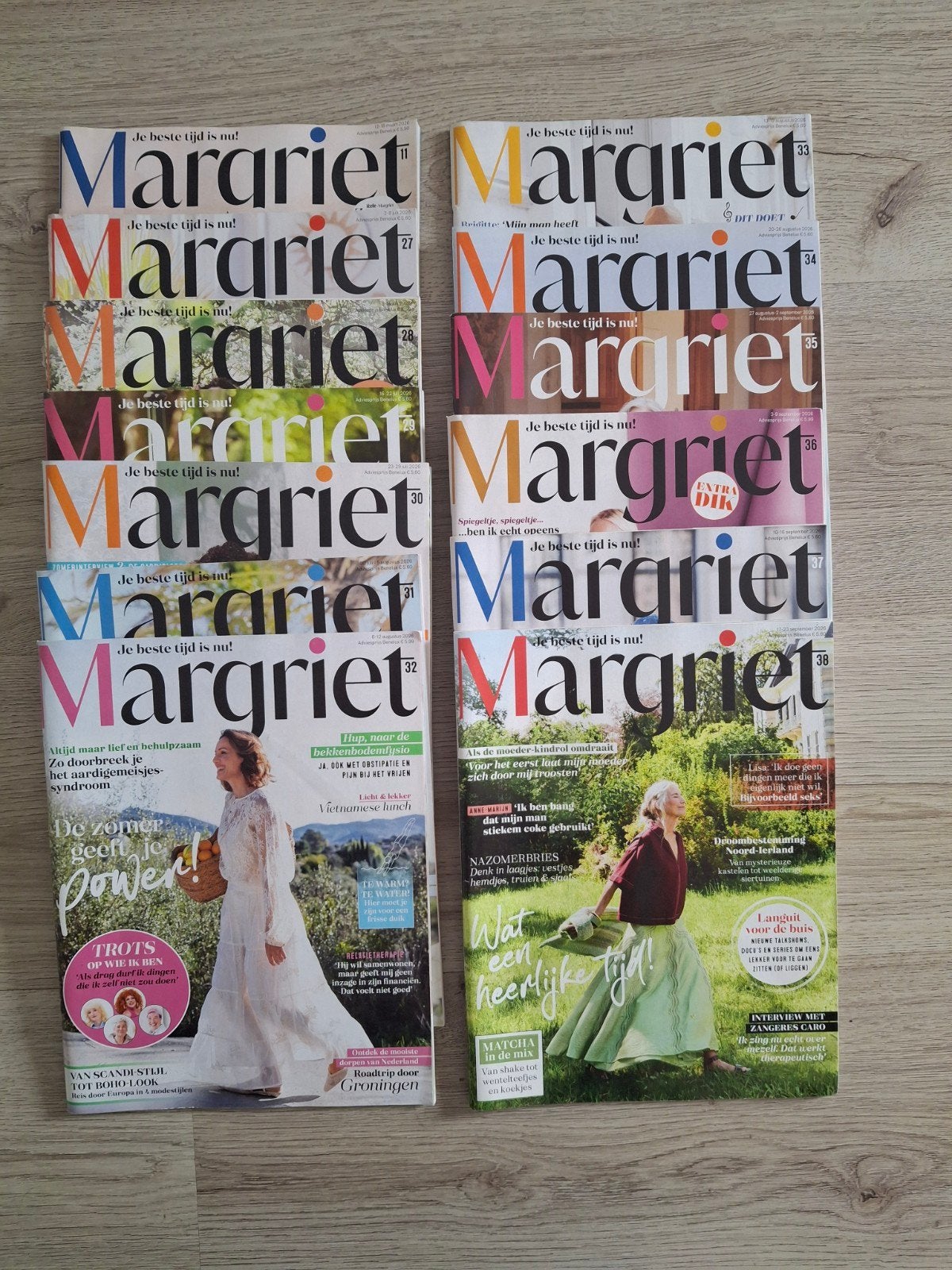 Margriet tijdschriften jaargang 2026, Ophalen of Verzenden, Gelezen, Damesbladen