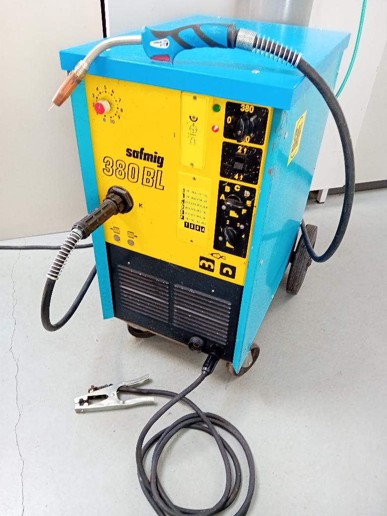 SAF SAFMIG 380BL Lasapparaat - MIG/MAG Co2 Stille Koeling, Ophalen, Zo goed als nieuw, 250 ampère of meer, Co2