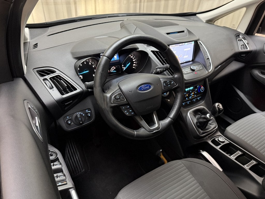 Ford C-MAX 1.0 Titanium OrgNL! / Keyless / Cruise Control /, Voorwielaandrijving, Stof, Gebruikt, Euro 6