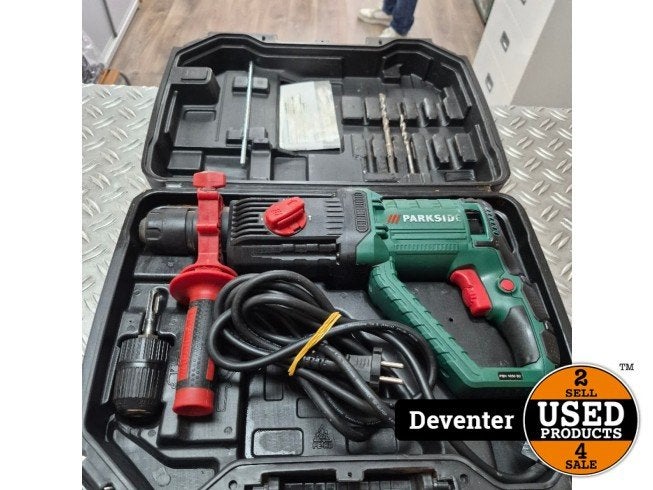 Parkside PBH 1050 B2 SDS Boorhamer nette staat in koffer, Parkside, Zo goed als nieuw, Support@parkside.com, Parkside Tools, 24 High Road, London
United Kingdom