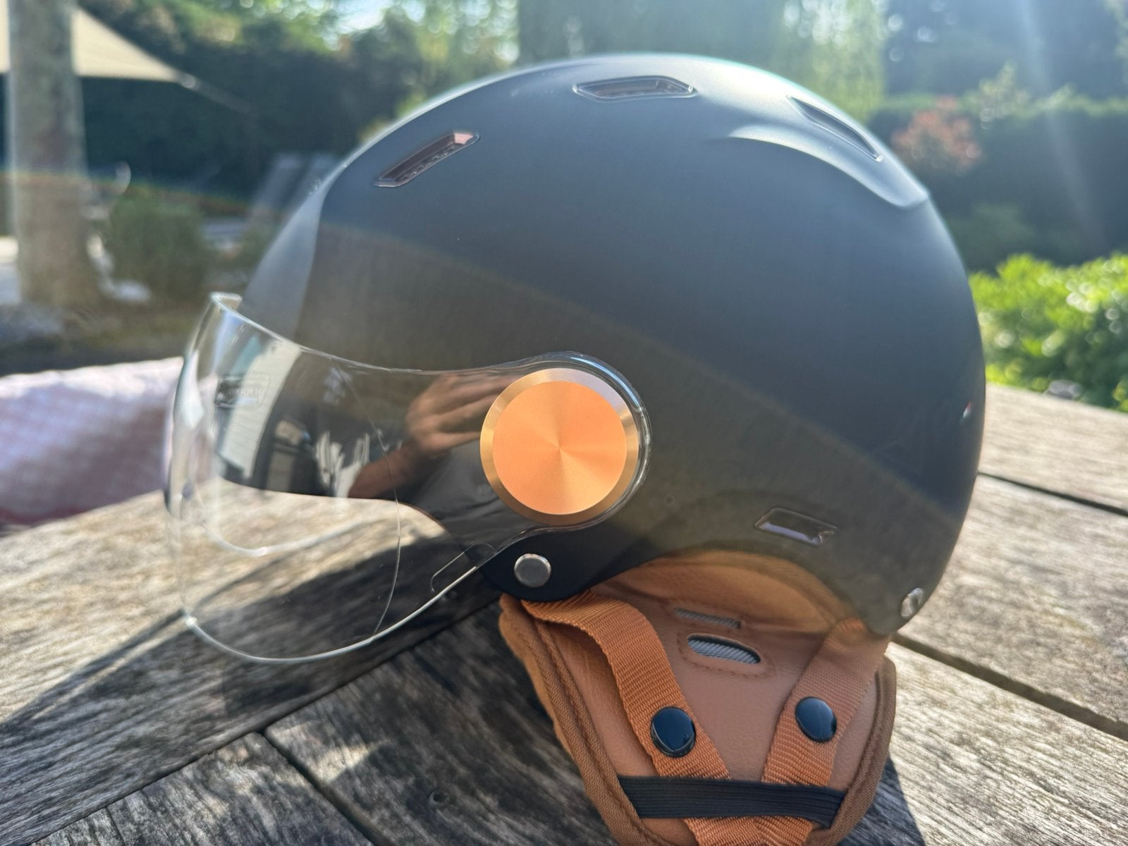 Demmfashion helm nta 8776 italian maat S, Ophalen of Verzenden, Zo goed als nieuw