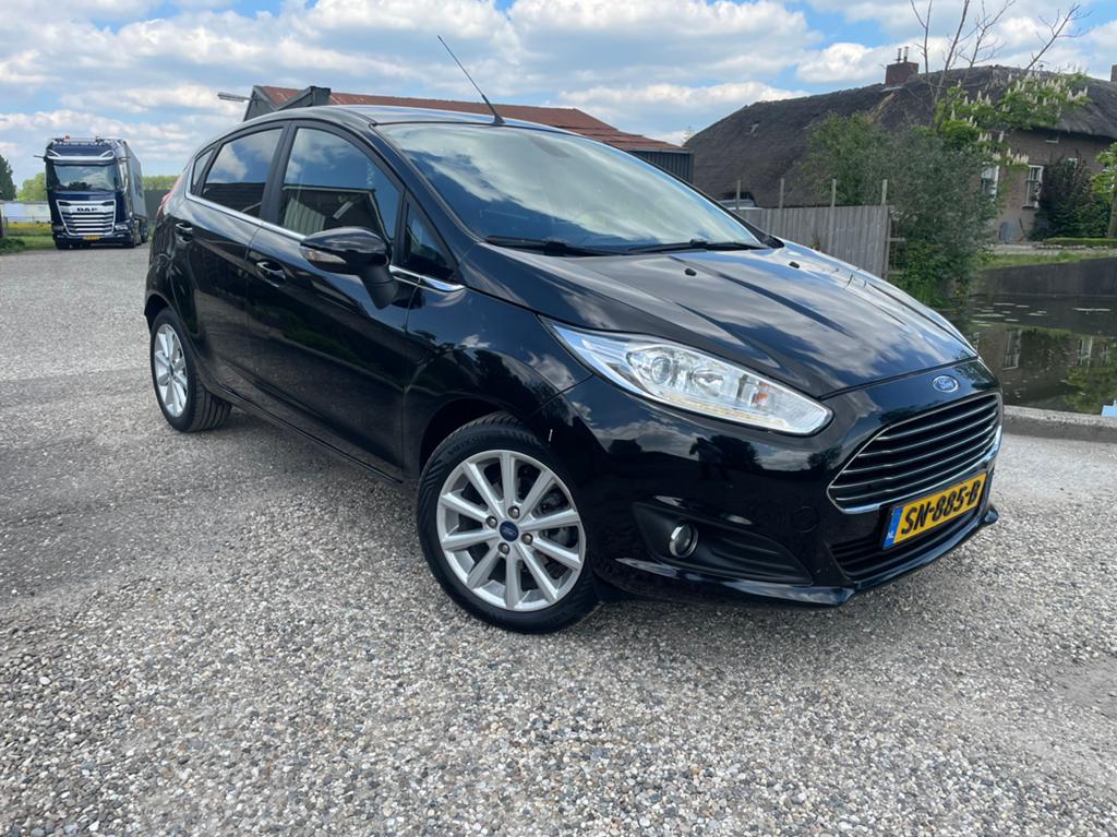 Ford Fiësta 1.0 Ecoboost Titanium 5drs 2017, Voorwielaandrijving, Stof, Euro 6, 100 pk