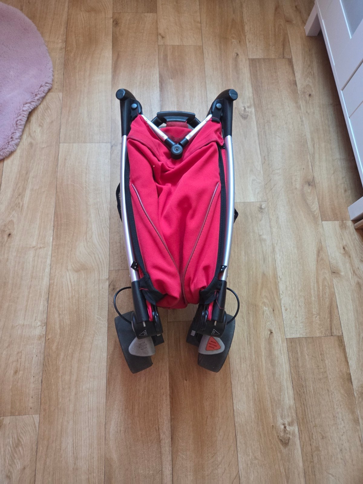 Quinny Zapp Buggy - Rood, Ophalen, Gebruikt, Quinny, Zonnekap