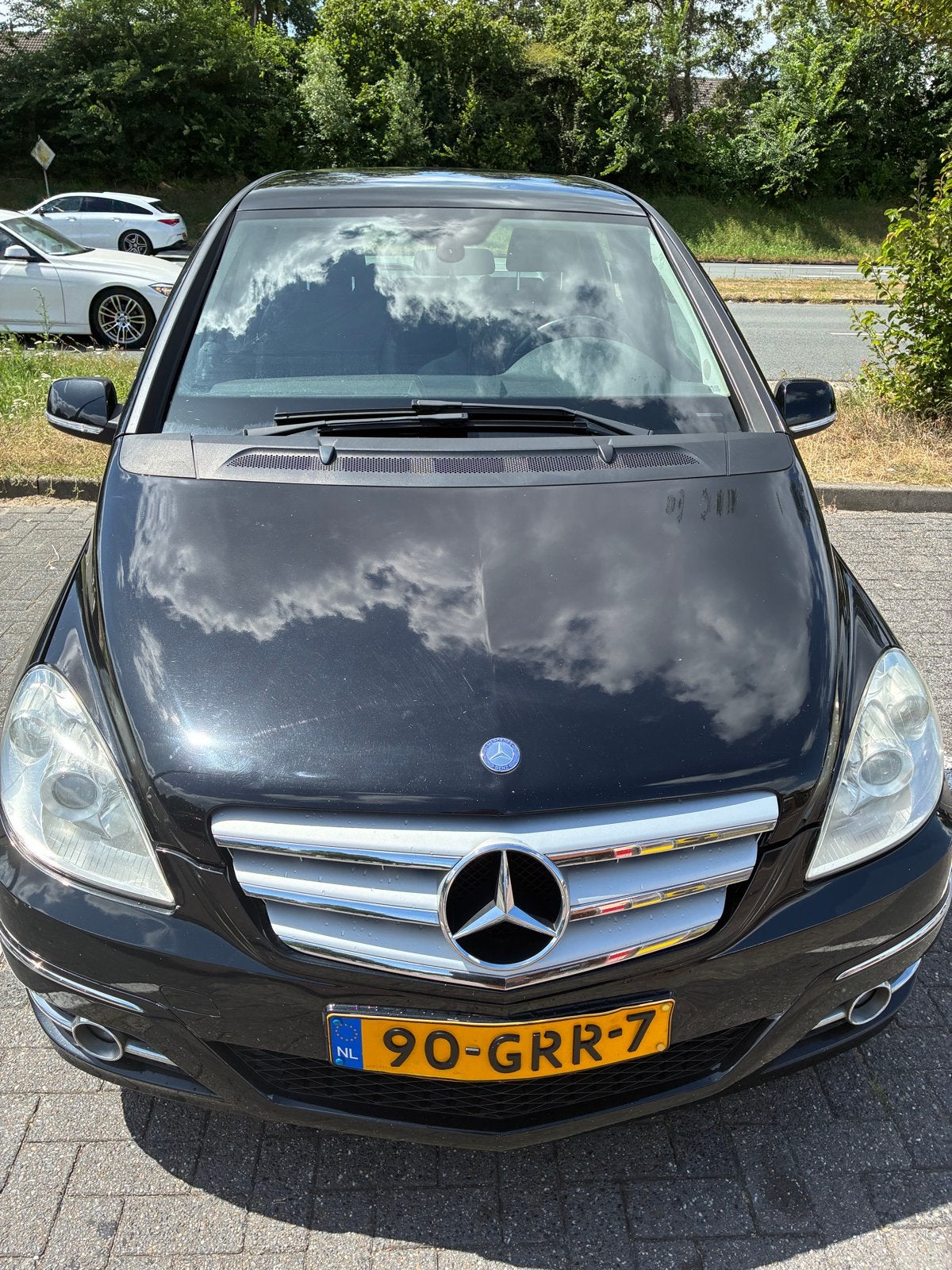Mercedes-Benz B-Klasse 1.5 B150 5DRS 2008 Zwart, Auto's, Voorwielaandrijving, 15 km/l, 1498 cc, Zwart