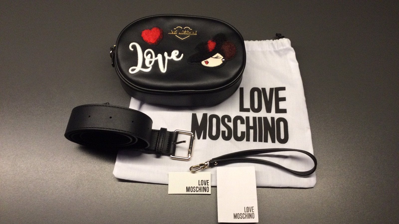 Love Moschino originele nieuwe heuptas, Ophalen of Verzenden, Nieuw