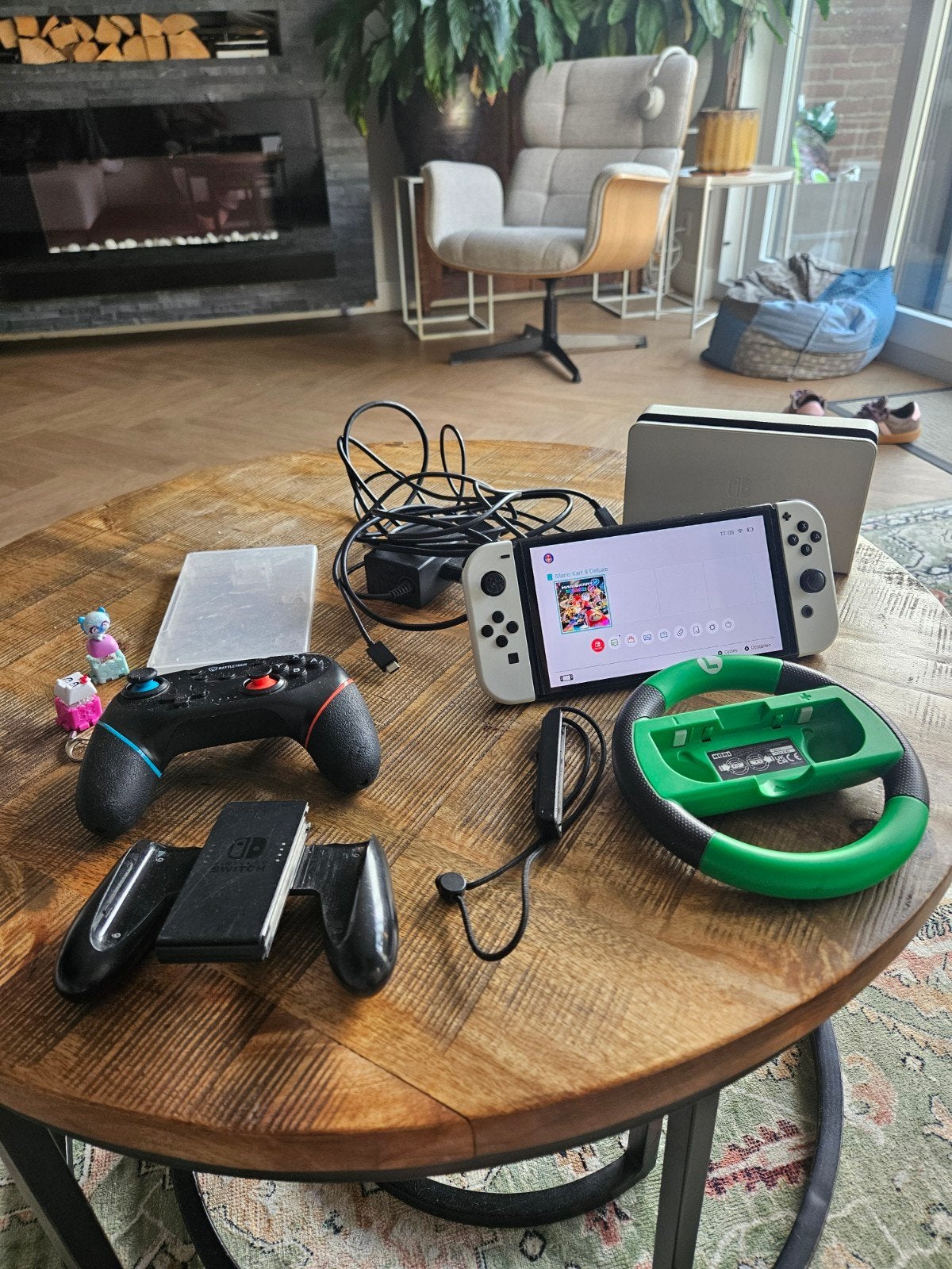 Nintendo Switch OLED met Mario Kart 8 Deluxe en extra's