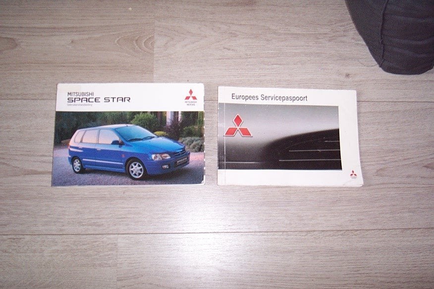 Gebruikershandleiding+div MITSUBISHI SPACE-STAR  1998/2004, Auto diversen, Ophalen of Verzenden