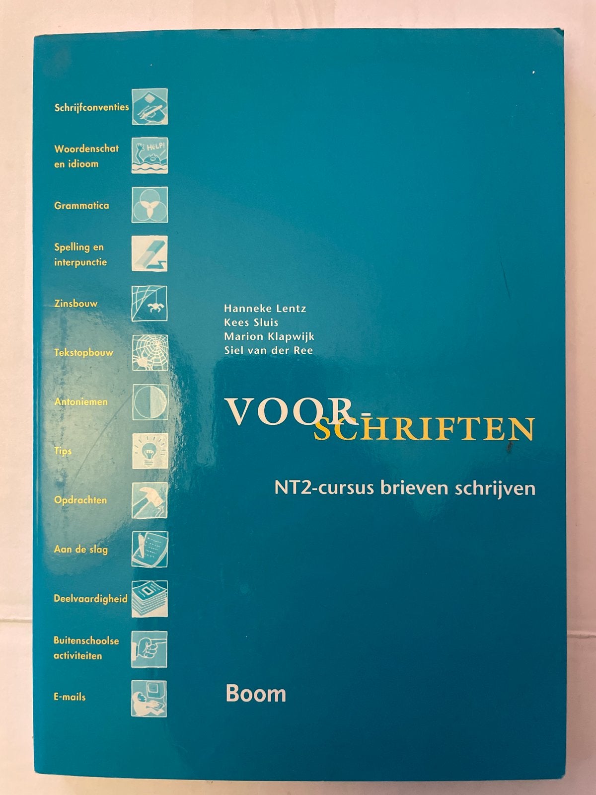 VOORSCHRIFTEN NT2-cursus brieven schrijven, Ophalen of Verzenden, Alpha, Zo goed als nieuw, Overige niveaus