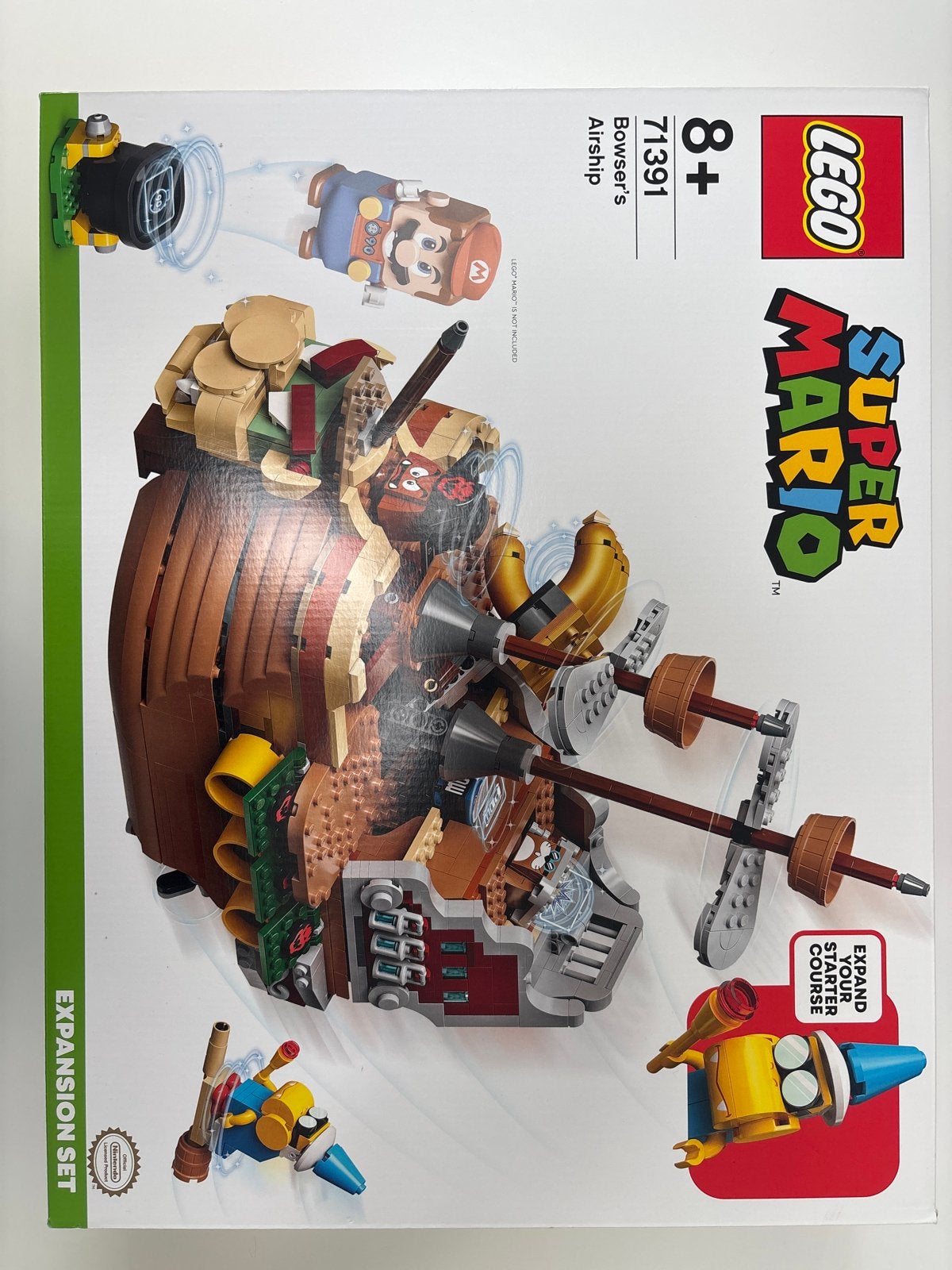 LEGO Super Mario 71391 Bowser's Luchtschip Uitbreidingsset, Ophalen of Verzenden, Nieuw, Overige merken