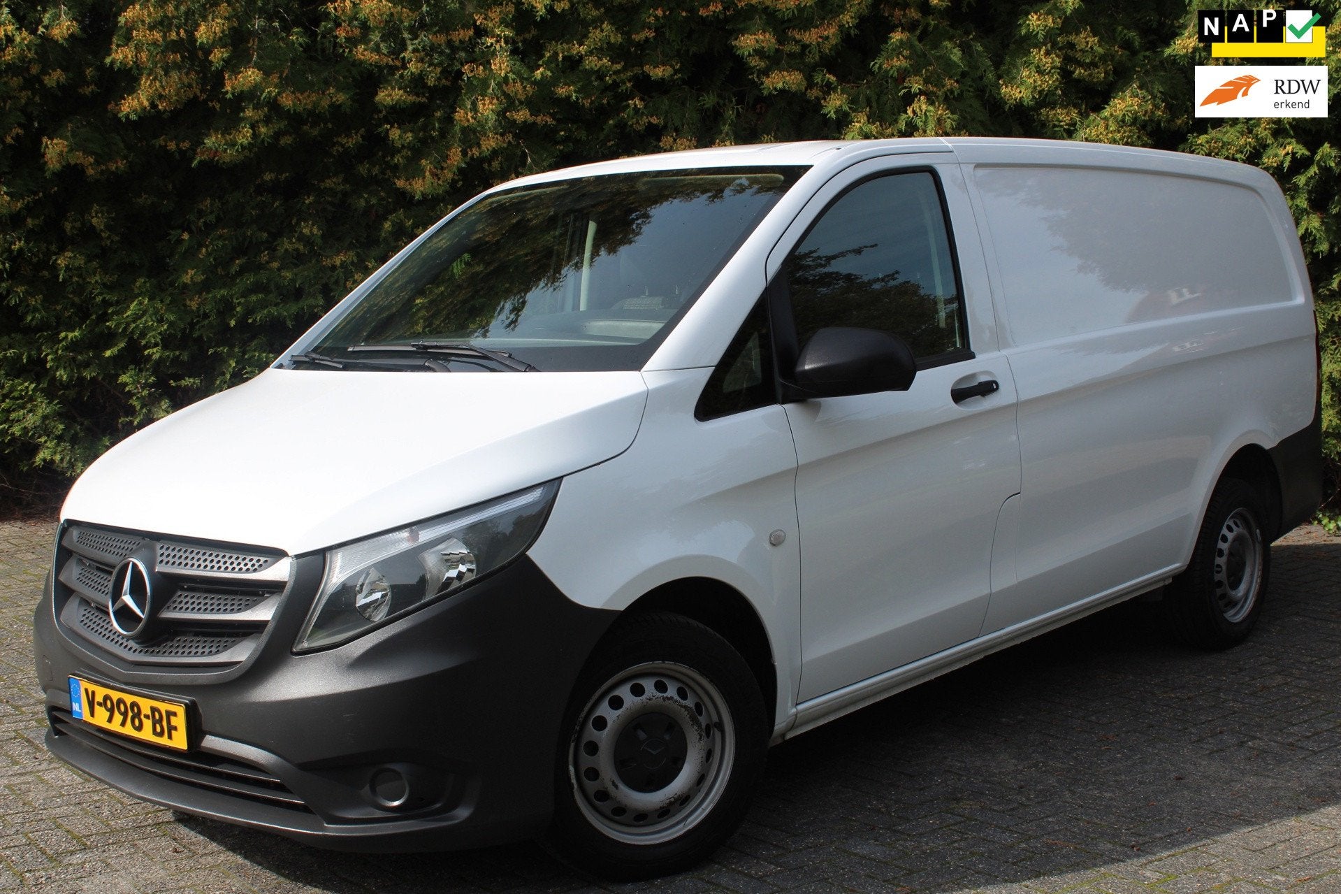 Mercedes-Benz Vito 109 CDI Functional Lang 88PK | Airco | Cr, Voorwielaandrijving, Euro 5, Stof, Gebruikt