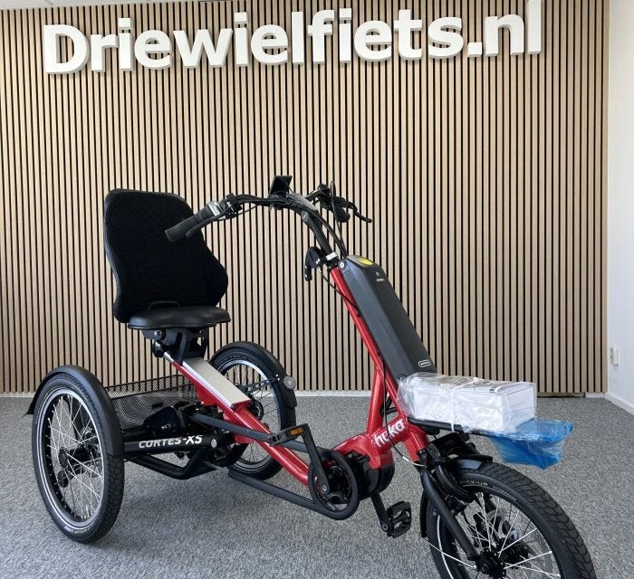 Driewielfiets | Huka Cortes XS | 2026 | 7 kilometer, Zorgbroeder, Zoom 19, Nieuw, Info@zorgbroeder.nl