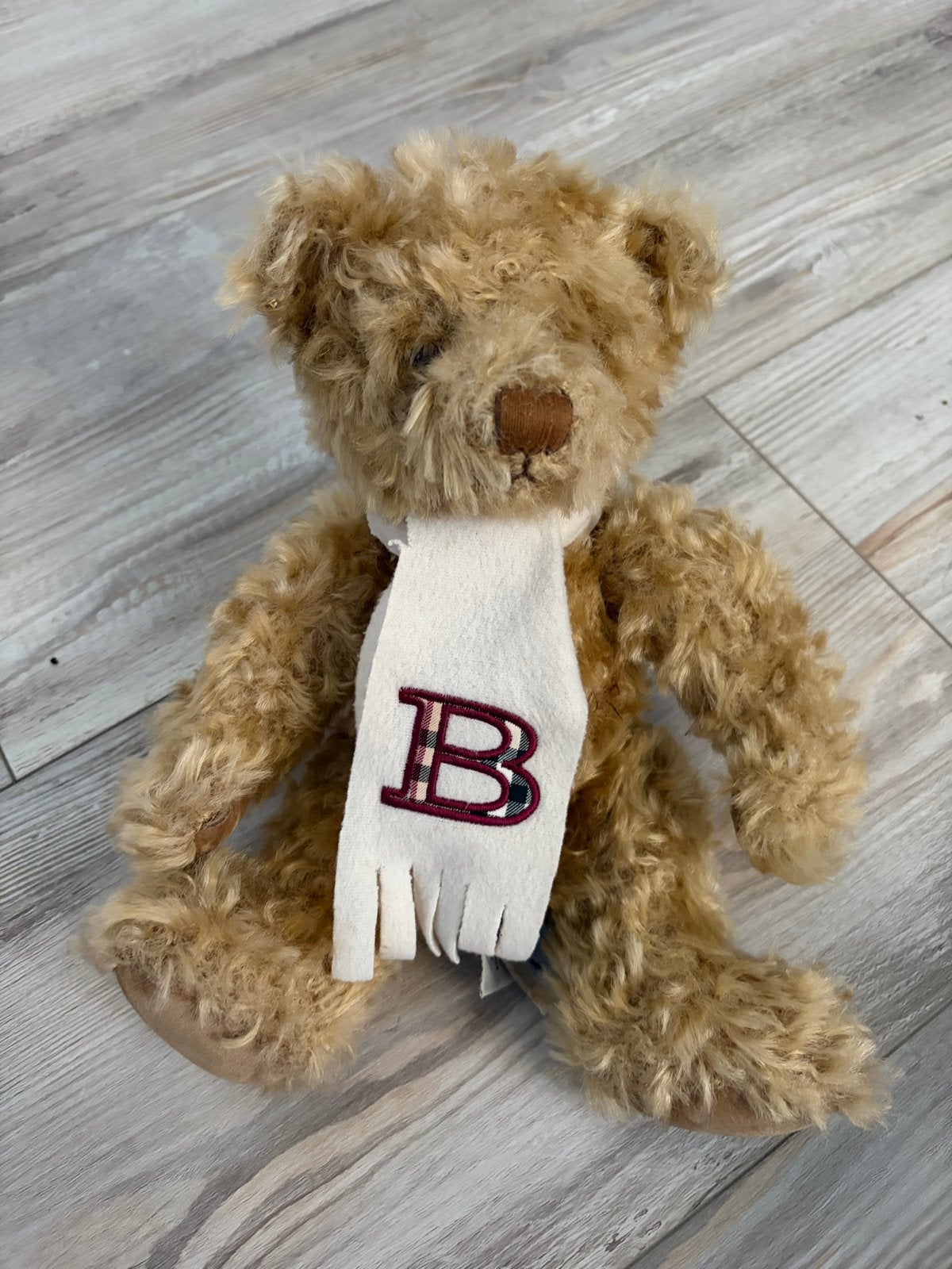 Burberry Beer Knuffelbeer met sjaal, Overige merken, Beer, Ophalen of Verzenden, Zo goed als nieuw