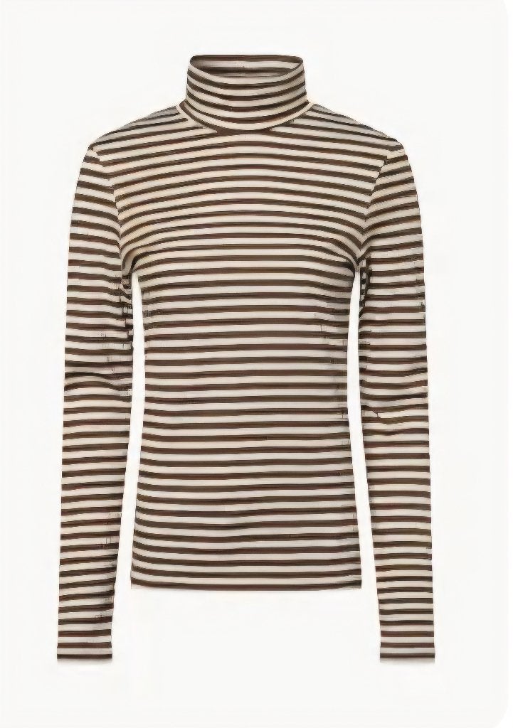 Marie Lund bruin gestreepte longsleeve maat XL, Bruin, Maat 46/48 (XL) of groter, Ophalen of Verzenden, Lange mouw
