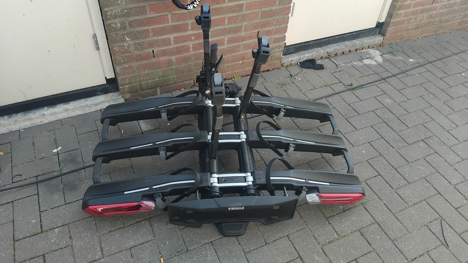 thule epos 3, Auto diversen, Ophalen, 3 fietsen of meer, Zo goed als nieuw, Brede banden