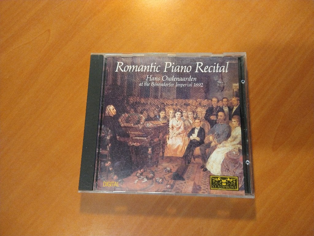 CD Hans Oudenaarden – Romantic Piano Recital, Ophalen of Verzenden, Romantiek, Zo goed als nieuw, Overige typen