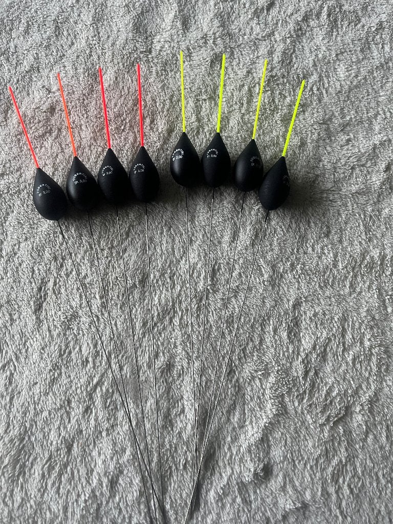 adv 64 / NIEUW sety 8 dobbers TUBERTINI 3,00gr, Ophalen of Verzenden, Nieuw, Dobber of Lood
