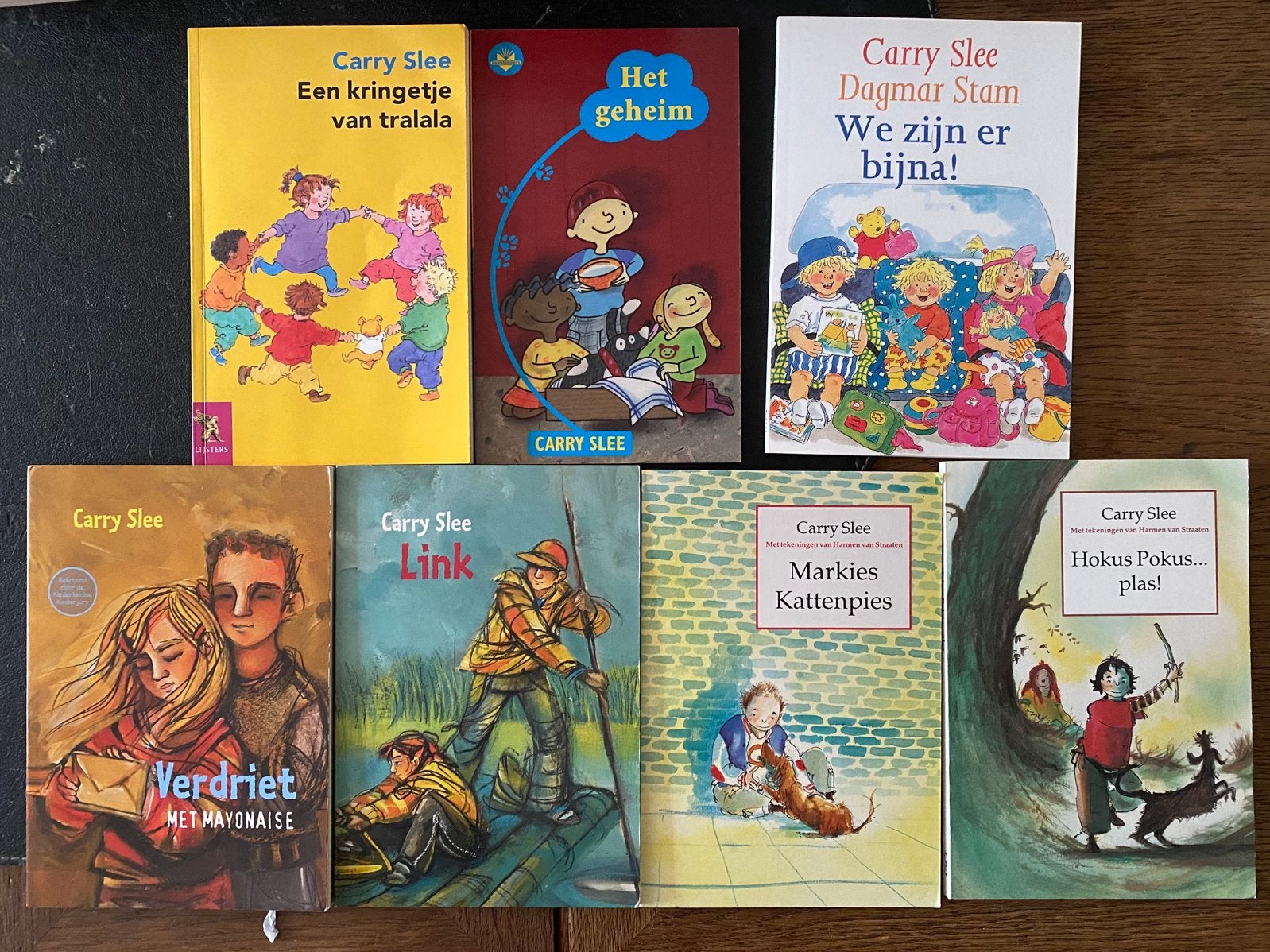 7 Carry Slee kinderboeken, Ophalen of Verzenden, Gelezen, Fictie algemeen