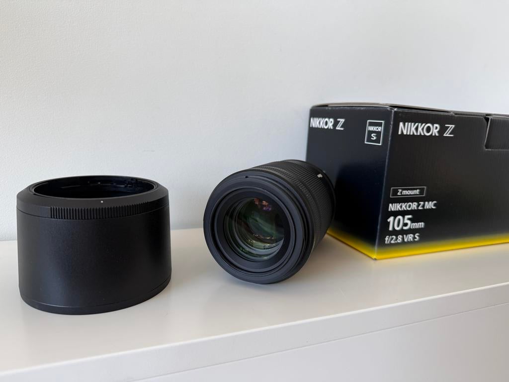 Nikon Nikkor Z MC 105mm f/2.8 VR S Macro Lens, Ophalen, Zo goed als nieuw, Macrolens