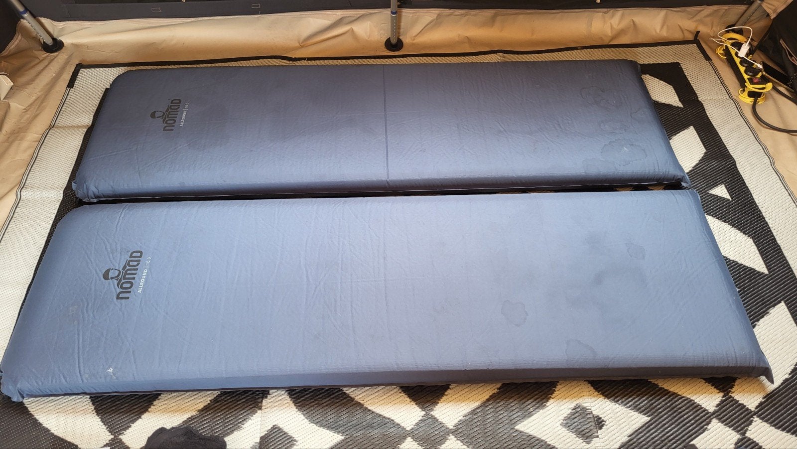 Nomad Allround 10.0 slaapmatten (2 stuks), Ophalen, Gebruikt, 1-persoons