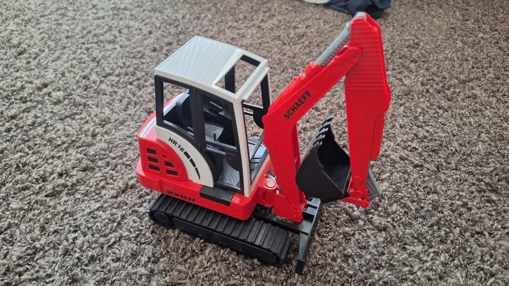 Bruder Schäffer mini graver, Ophalen, Nieuw