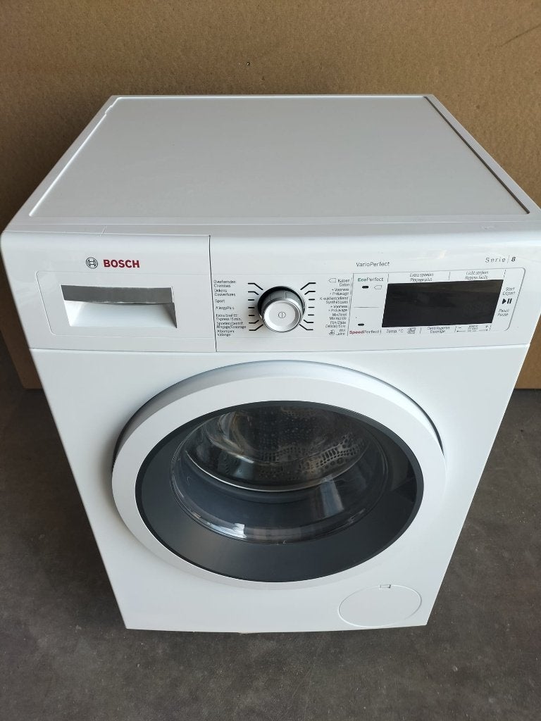 Bosch serie 8 wasmachine gewoon nog als nieuw, Ophalen, 1200 tot 1600 toeren, 8 tot 10 kg, Zo goed als nieuw