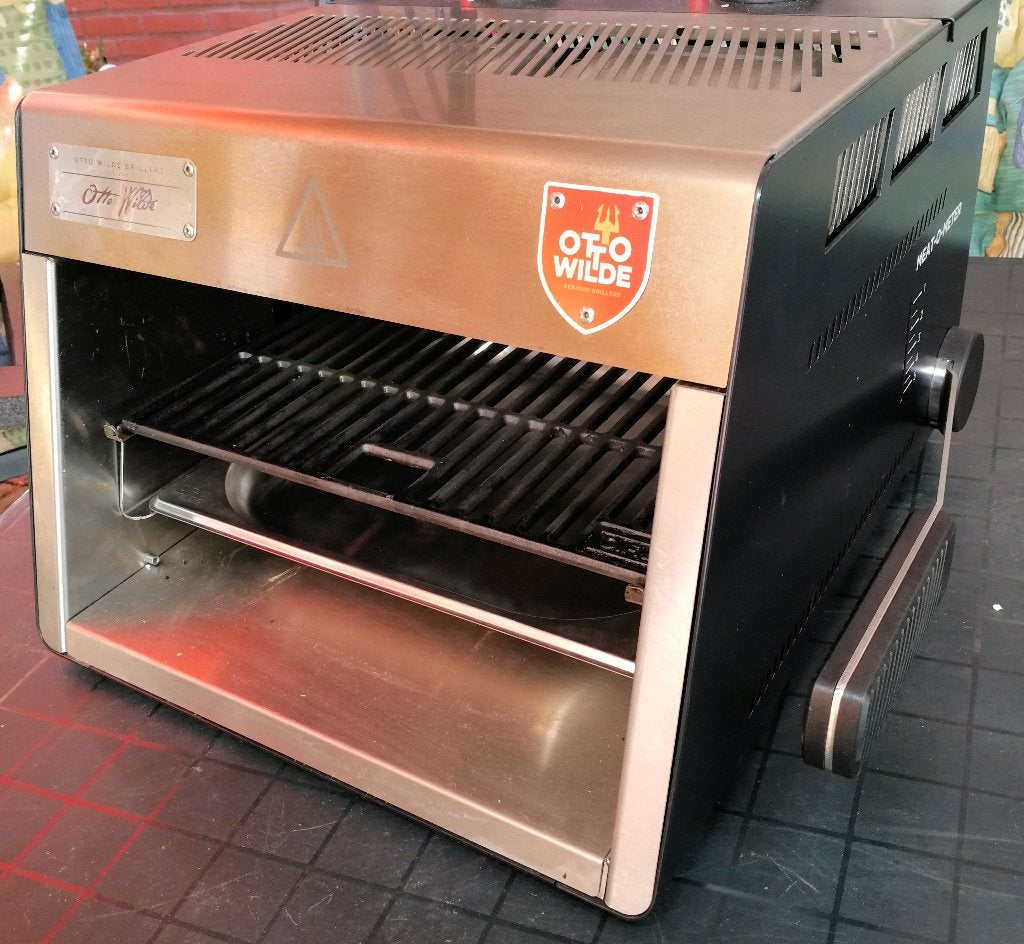 Otto Wilde Grillers O.F.B. Gasgrill met bovenwarmte, Ophalen, Zo goed als nieuw, Otto Wilde Grillers