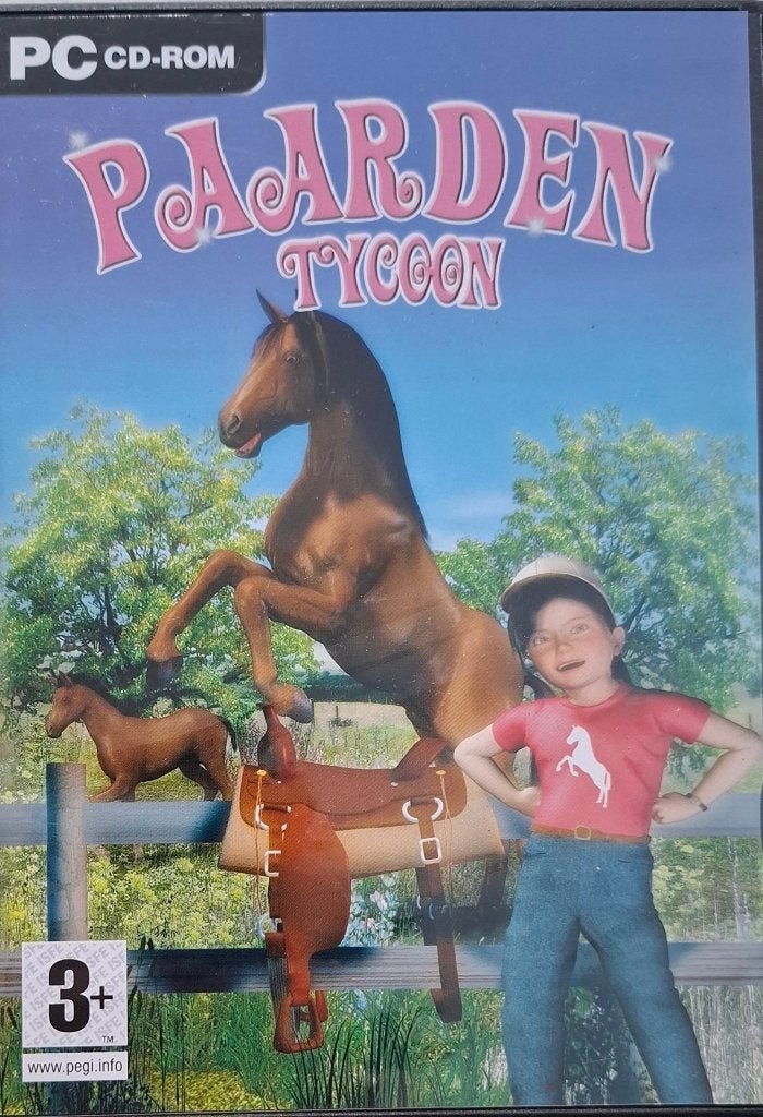 PC CD-ROM Paarden Tycoon - Krasvrij
