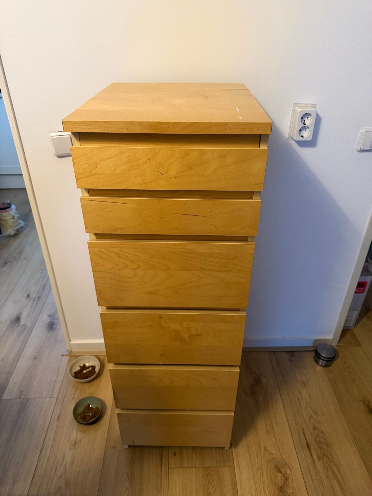 IKEA MALM ladekast met 6 laden - Gebruikt, Ophalen, Gebruikt, 5 laden of meer, 50 tot 100 cm