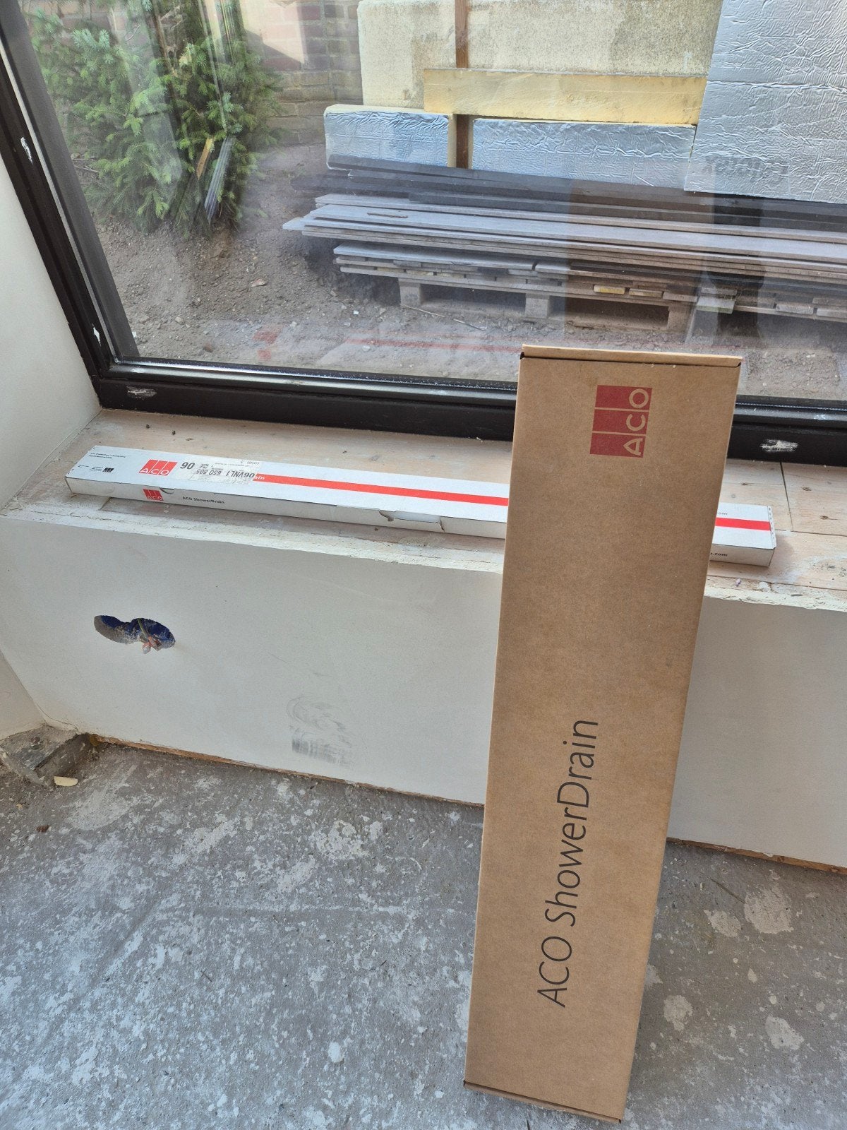Nieuwe ACO douchedrain C douchegoot - 785mm, Ophalen of Verzenden, Nieuw, Douche