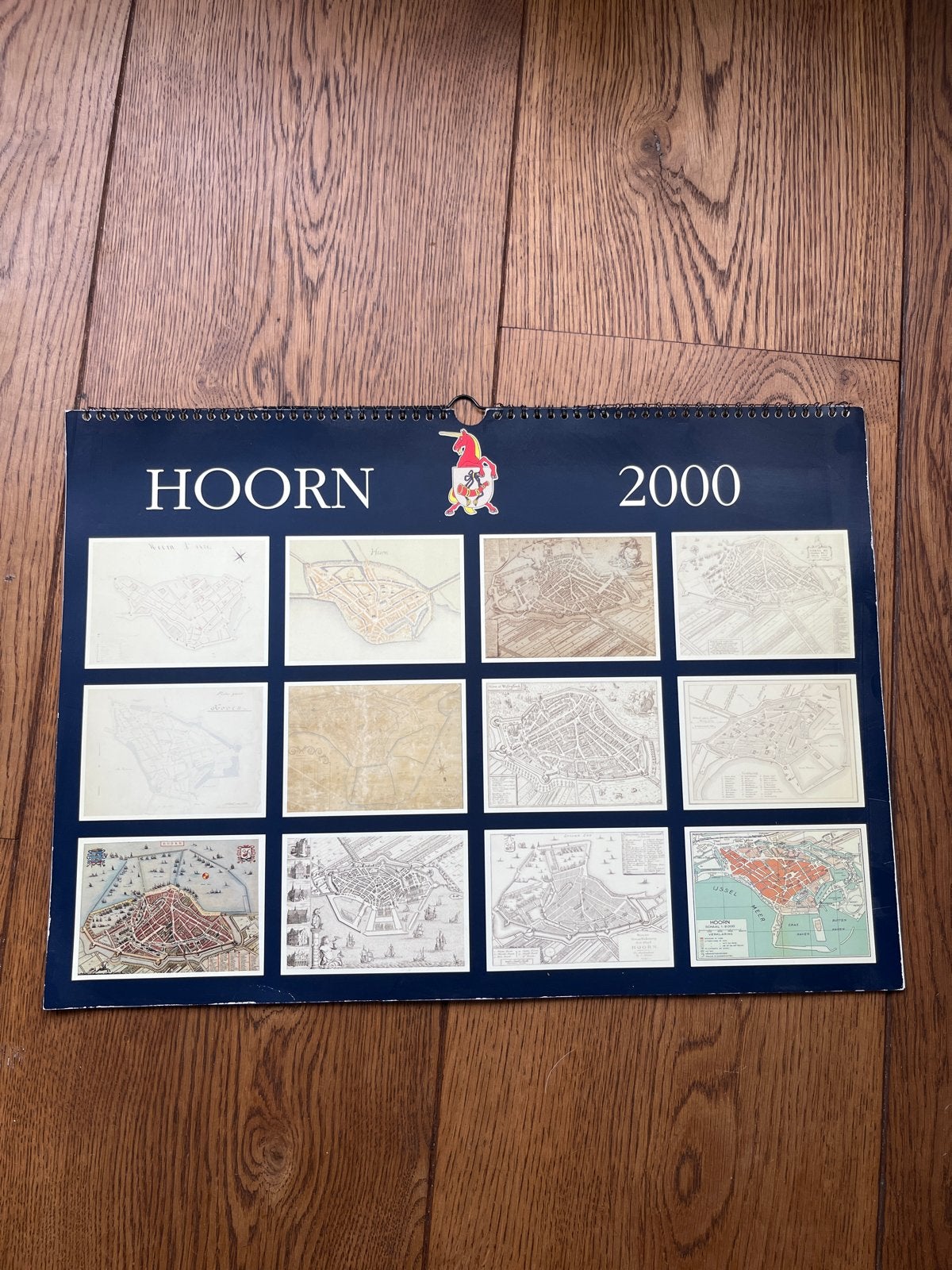 Kalender hoorn 2000 stadskaart, Diversen, Ophalen of Verzenden