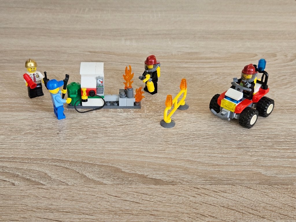 Fire Start Set - Brandweer Startset - City - Lego nr. 60088, City, Lego, Ophalen of Verzenden, Complete set