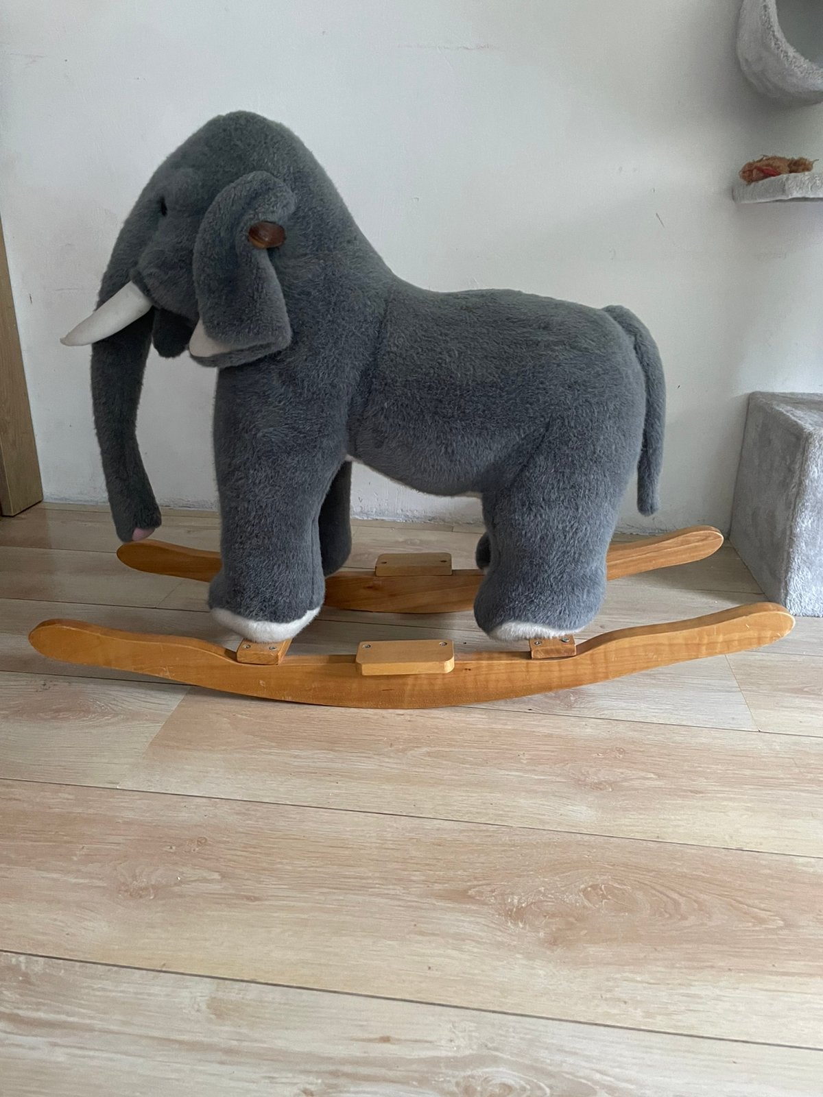Hobbelpaard (olifant), Ophalen, Gebruikt