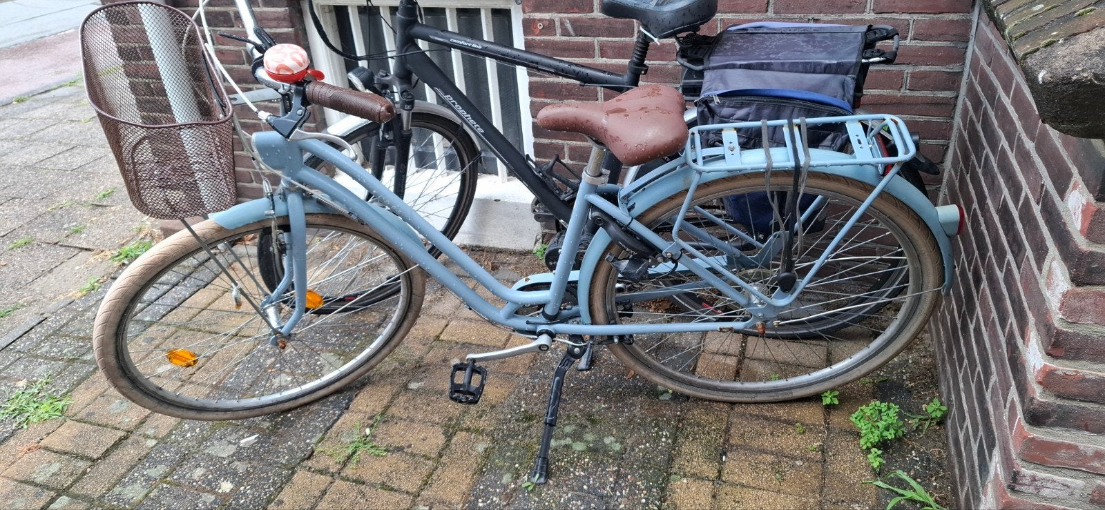 Leuke 28 inch blauwe kinderfiets Decathlon, Ophalen of Verzenden, Gebruikt, Overige merken, Versnellingen