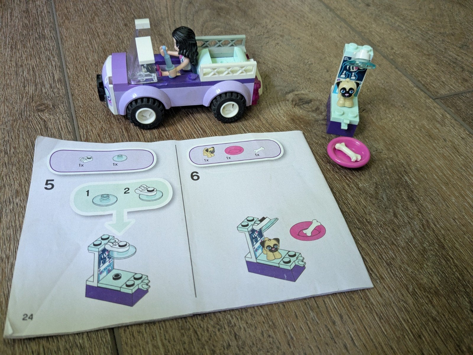 Lego Friends 41360 Emma's mobiele dierenarts, Ophalen of Verzenden, Gebruikt