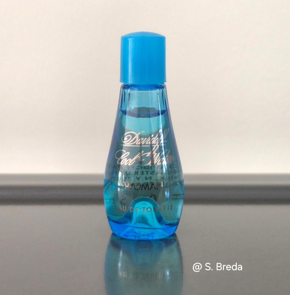 Davidoff - Cool Water Woman - Eau de Toilette Miniatuur, Ophalen of Verzenden, Zo goed als nieuw, Miniatuur, Gevuld