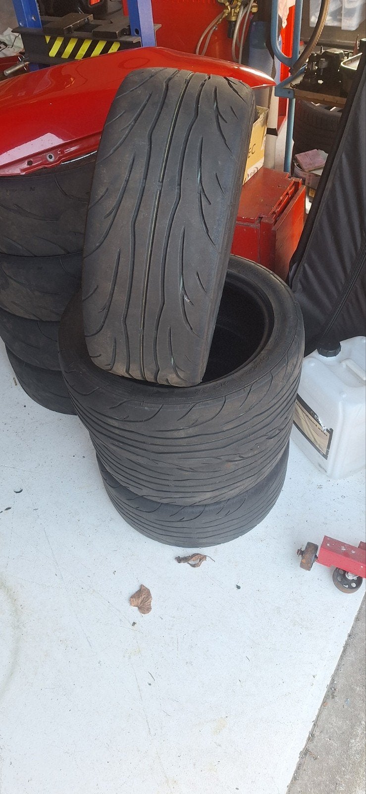 nankang ns2r semi slicks 225 45 R16 gebruikt, Ophalen