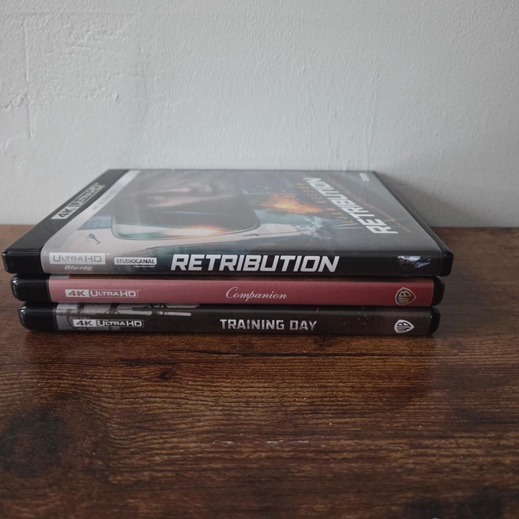 4K Ultra HD Blu-rays alles samen voor €20, Cd's en Dvd's, Blu-ray, Ophalen of Verzenden, Zo goed als nieuw, Actie