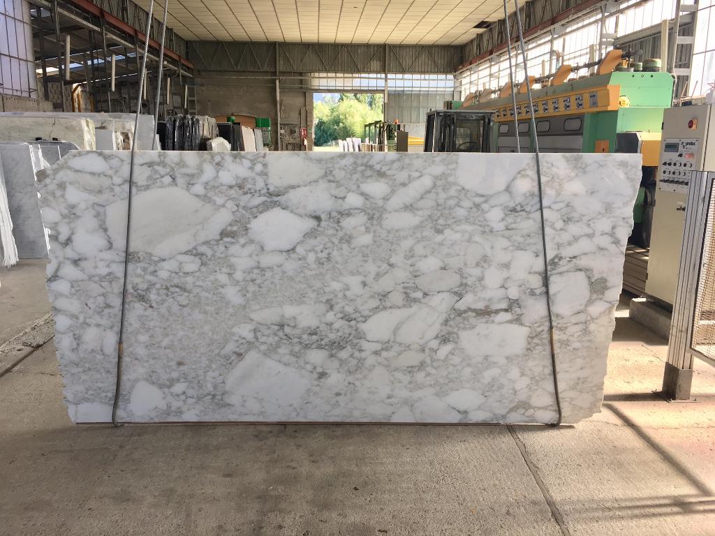 Marmeren tafel, Italiaans Calacatta Oro, Saarinen