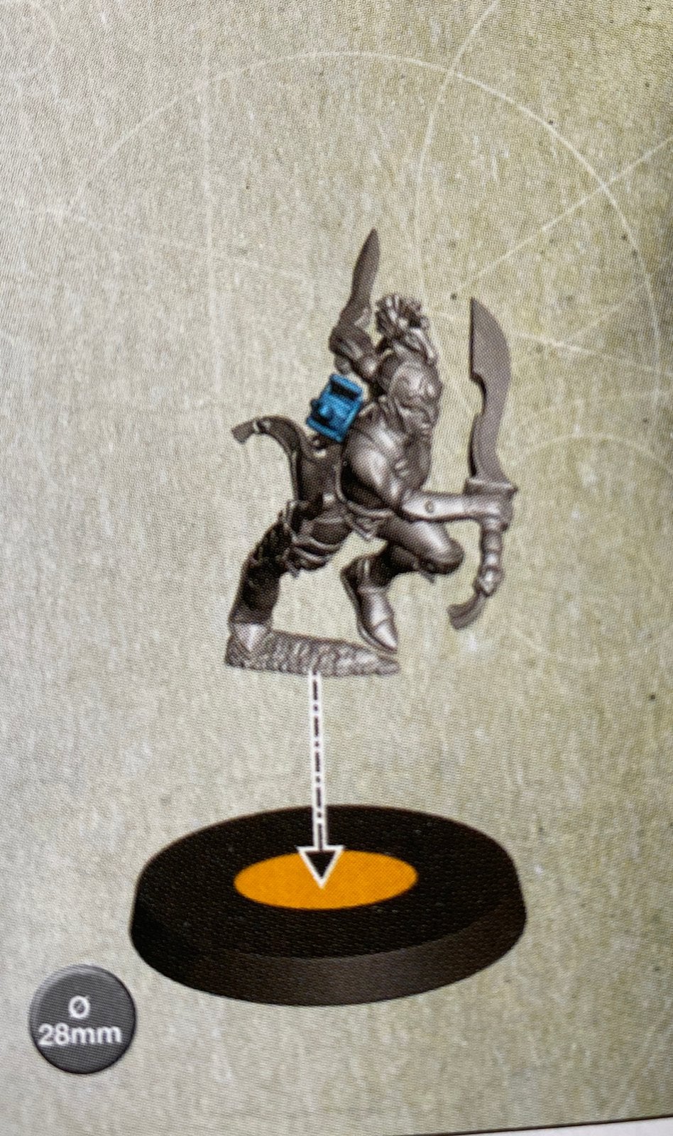 1 stream runner on sprue AOS, Ophalen of Verzenden, Zo goed als nieuw, Warhammer, Figuurtje(s)