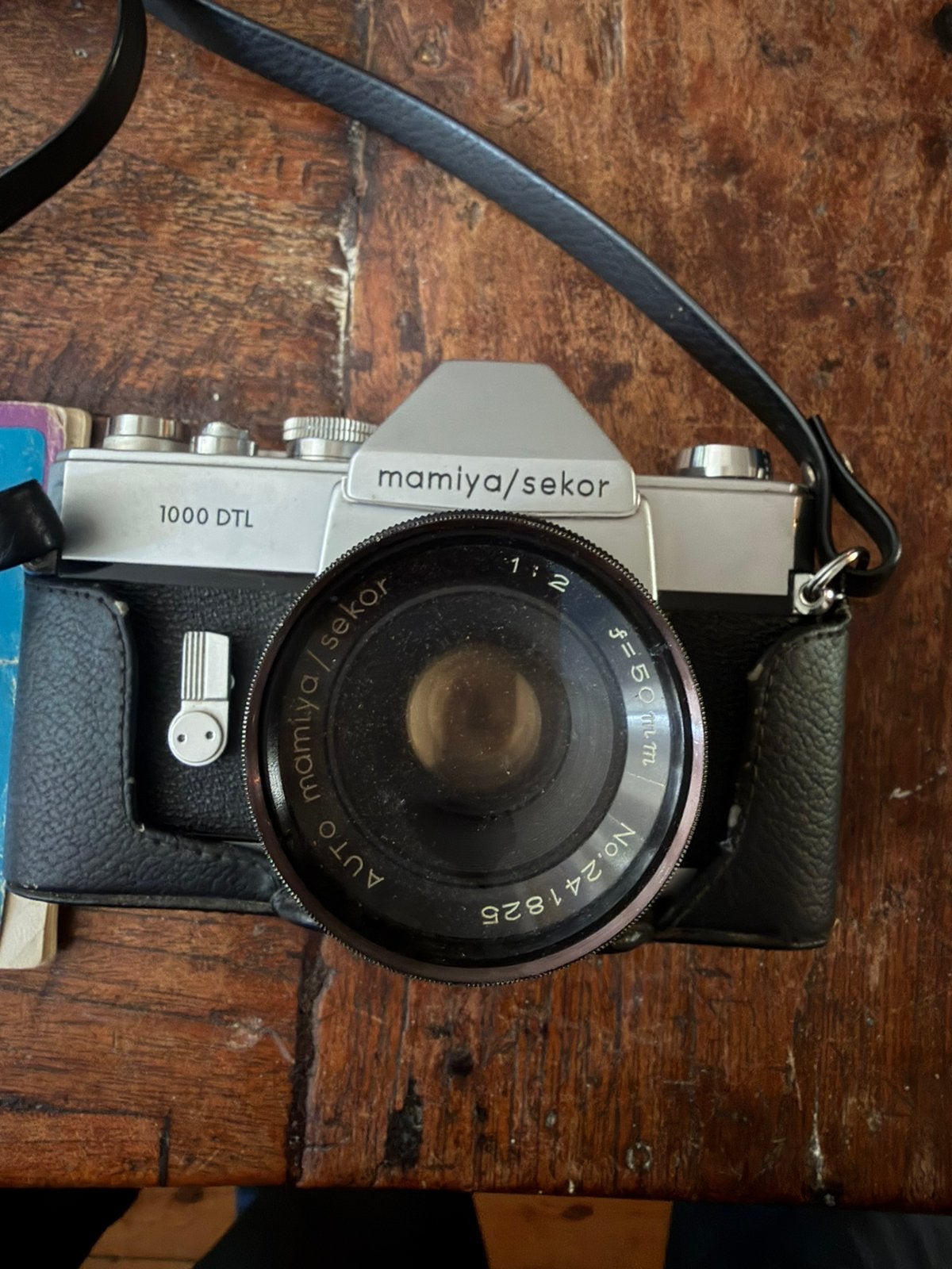 Leuk vintage werkend mamiya annaloog foto toestel, Ophalen of Verzenden, Zo goed als nieuw, Spiegelreflex, Overige Merken