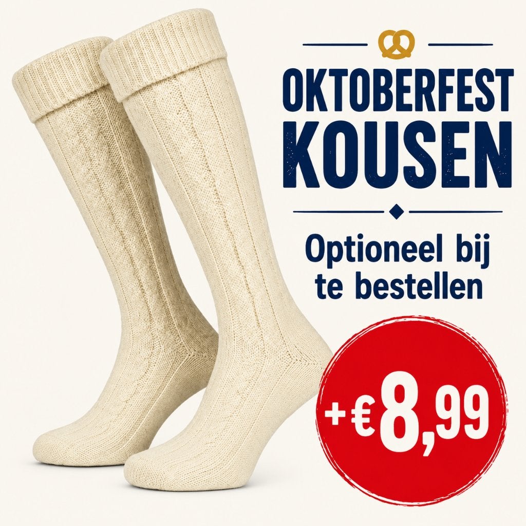 Foto 5 van Oktoberfest set heren – Lederhose + blouse €19,99 - OP=OP