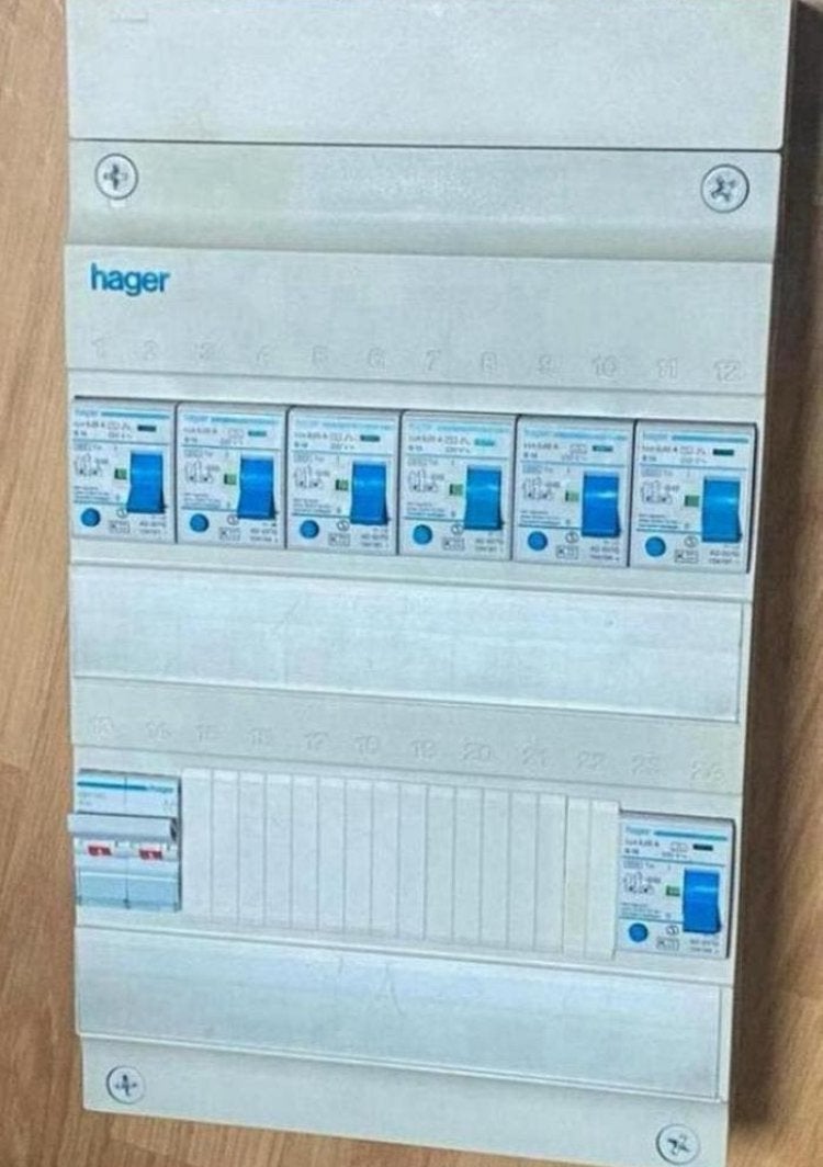 Hager Groepenkast Meterkast verdeelkast stroomkast, Ophalen of Verzenden, Zo goed als nieuw, Overige typen