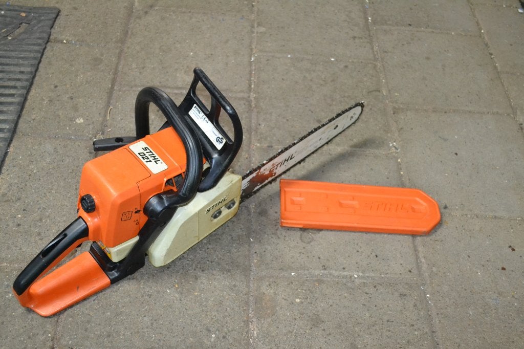 stihl kettingzaag 021, Ophalen of Verzenden, Gebruikt, STIHL