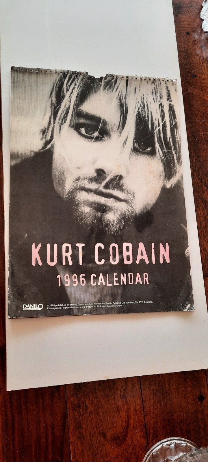 Kurt Cobain kalender 1996., Ophalen of Verzenden, Gebruikt, Boek, Tijdschrift of Artikel