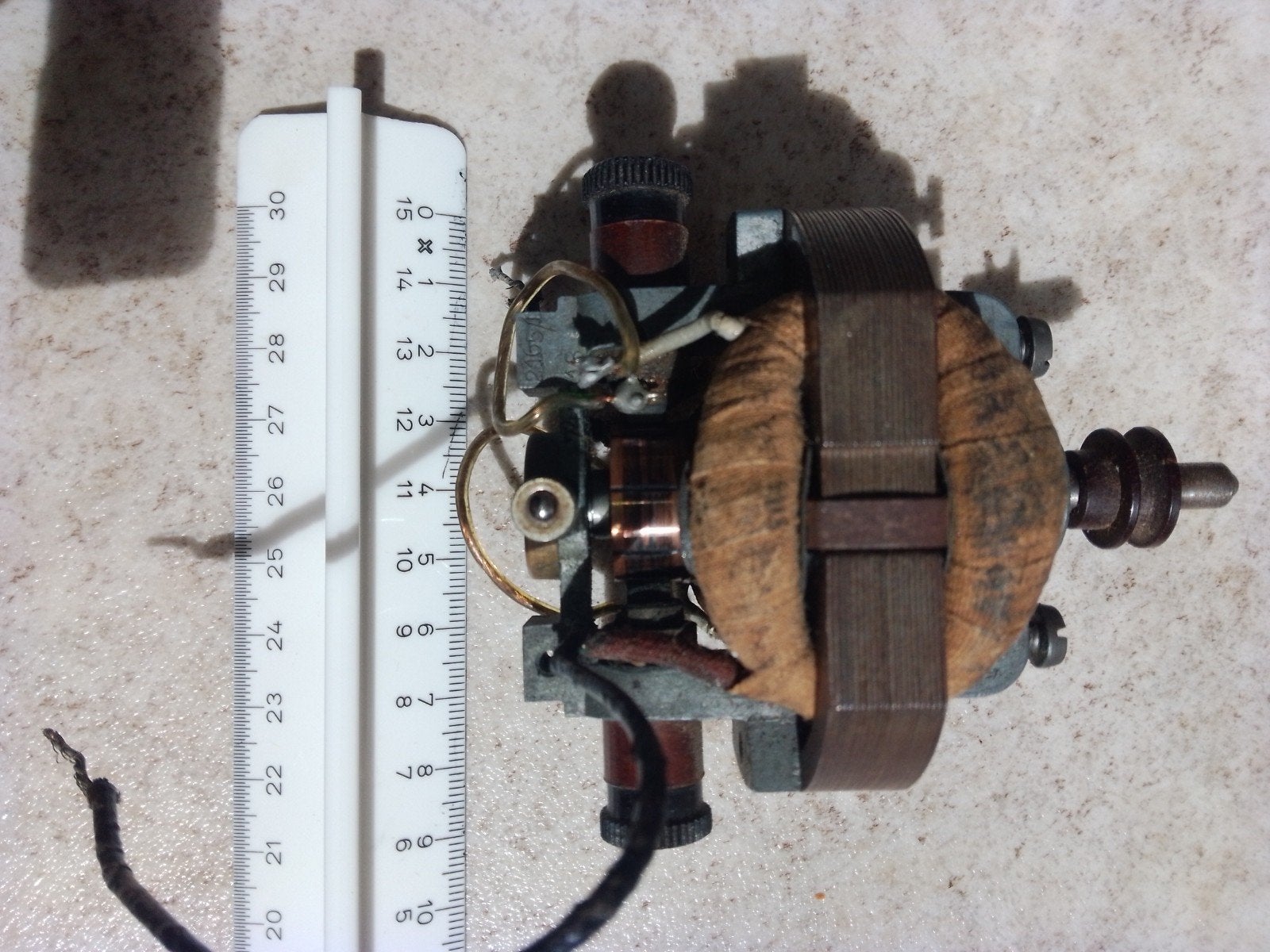 Elektromotor 230V ~ met koolborstels, Ophalen of Verzenden, Gebruikt
