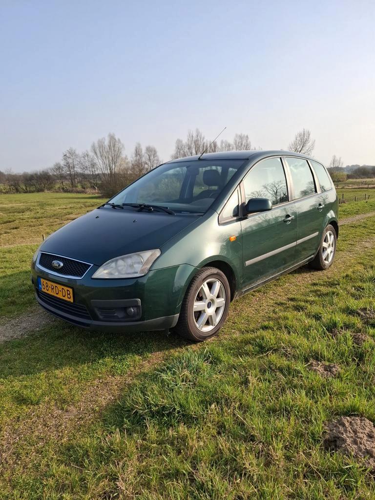 Ford C-Max 1.8 92KW 2005 Groen, Auto's, Ford, Bedrijf, C-Max, Airconditioning, Cruise Control, Benzine, B, MPV, Handgeschakeld