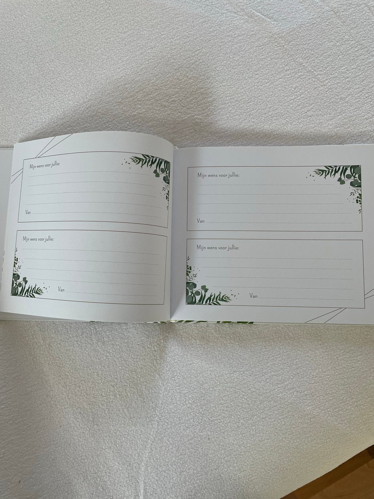 Just Married Gastenboek - Nieuw, Ophalen of Verzenden, Nieuw, Nederland
