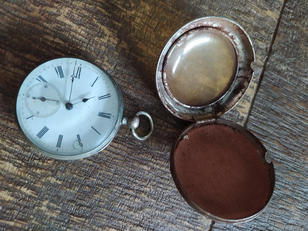 Zakhorloge, Ophalen of Verzenden, Staal, Overige merken