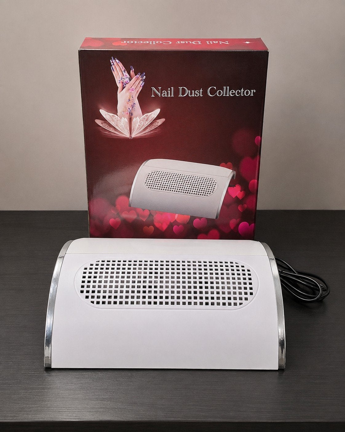 Nagelstofafzuiger / Nail Dust Collector met doos, Ophalen, Gebruikt