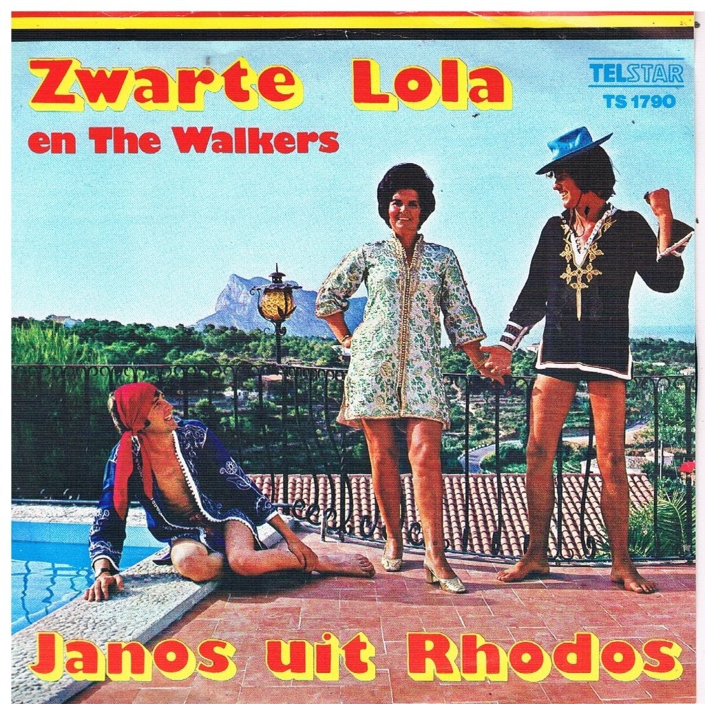 Zwarte Lola Janos uit Rhodos, Cd's en Dvd's, Ophalen of Verzenden, Zo goed als nieuw, 12 inch, Levenslied of Smartlap